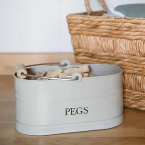 Garden Trading Original Clay Peg Bucket